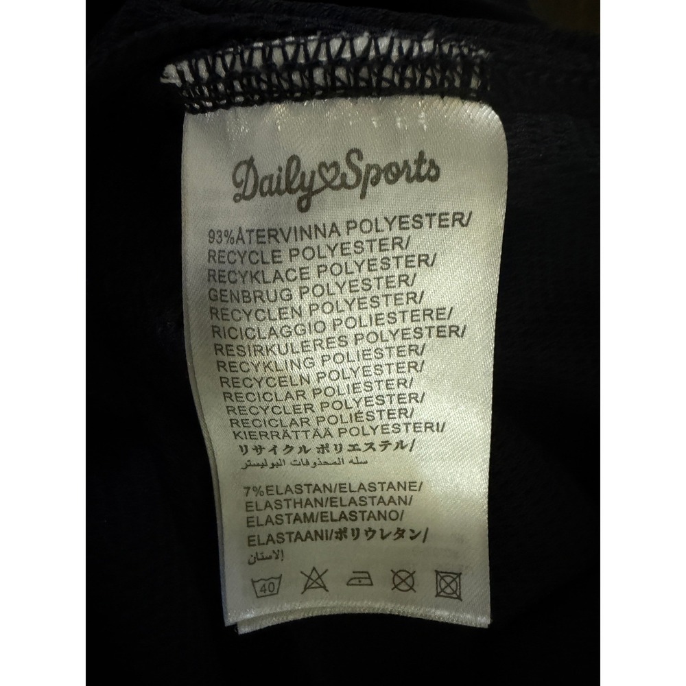 Daily Sports Womens Navy Blue Long Sleeve Quarter Zip Golf Dress Side Pockets S - Picture 9 of 9